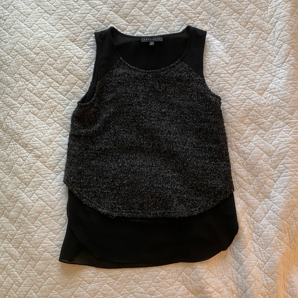 Sanctuary Black Tank Top